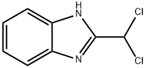 2-(二氯甲基)苯并咪唑 结构式