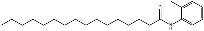 HexadecanaMide, N-(2-Methylphenyl)- 结构式
