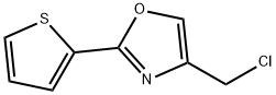 4-氯甲基-2-噻吩-1,3-噁唑 结构式