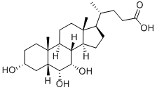 猪胆酸 结构式