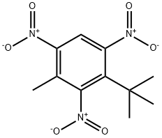2,4, 6-Trinitro-tert-butyltoluene 结构式