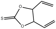 1,3-Dioxolane-2-thione,  4,5-diethenyl- 结构式