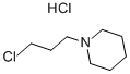 N-(3-氯丙基)哌啶盐酸盐 结构式