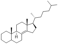 CHOLEST-8(14)-ENE 结构式