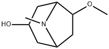 6-Methoxy-8-methyl-8-azabicyclo[3.2.1]octan-3-ol 结构式