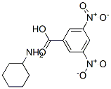 cyclohexanamine, 3,5-dinitrobenzoic acid 结构式