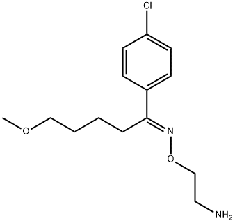 氯伏胺 结构式