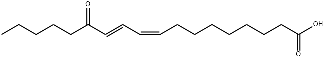 9(Z),11(E)-OCTADECADIENOIC ACID 结构式