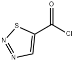 1,2,3-Thiadiazole-5-carbonyl chloride (9CI) 结构式