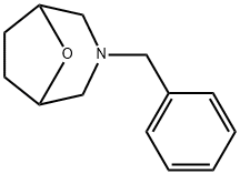 3-苯甲基-8-氧杂-3-氮杂-二环[3.2.1]辛烷 结构式