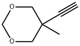 1,3-Dioxane, 5-ethynyl-5-methyl- (9CI) 结构式