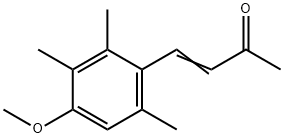 4-(4-甲氧基-2,3,6-三甲基苯基)-3E-丁烯-2-酮 结构式
