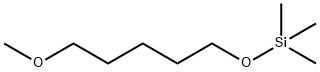 5-Methoxypentyloxytrimethylsilane 结构式