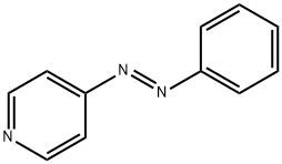 trans-4-Phenylazopyridine 结构式