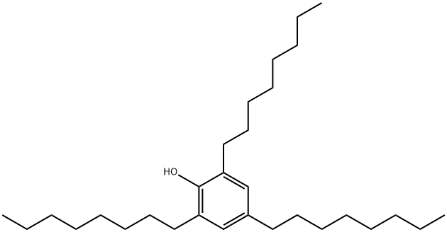 2,4,6-trioctylphenol 结构式