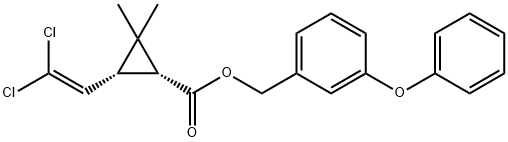 顺式苄氯菊二丙酯 结构式