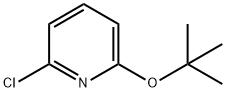 2-叔丁氧基-6-氯吡啶 结构式