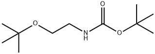 Carbamic acid, [2-(1,1-dimethylethoxy)ethyl]-, 1,1-dimethylethyl ester (9CI) 结构式