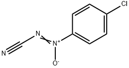 4-(Cyano-NNO-azoxy)phenyl chloride 结构式