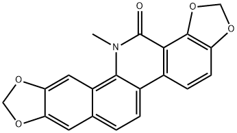 氧化血根碱 结构式