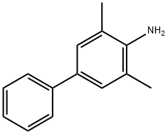 3,5-Dimethylbiphenyl-4-amine 结构式