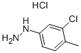 3-氯-4-甲基苯肼盐酸盐 结构式