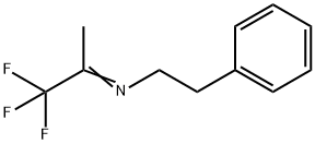 N-(2,2,2-Trifluoro-1-methylethylidene)benzeneethanamine 结构式