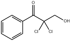 1-Propanone, 2,2-dichloro-3-hydroxy-1-phenyl- (9CI) 结构式