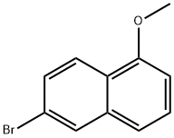 6-溴-1-甲氧基萘 结构式