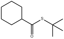 cyclohexyl-tert-butylsulfanyl-methanone 结构式