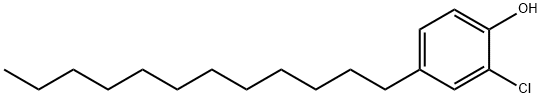 对十二烷基邻氯苯酚 结构式