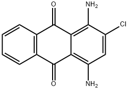 1,4-diamino-2-chloroanthracene-9,10-dione 结构式