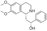 (1R*,2'R*)-1-(2'-HYDROXY-2'-PHENYLETHYL)-6,7-DIMETHOXY-1,2,3,4-TETRAHYDRO-ISOQUINOLINE 结构式