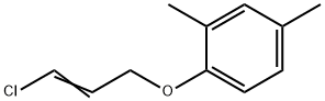 1-[(3-Chloro-2-propenyl)oxy]-2,4-dimethylbenzene 结构式