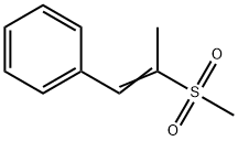 (2-Methylsulfonyl-1-propenyl)benzene 结构式