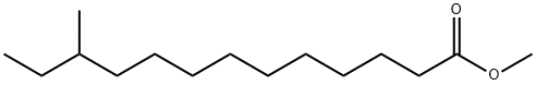 11-甲基十三烷酸甲酯 结构式