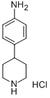 4-(哌啶-4-基)苯胺 盐酸盐 结构式