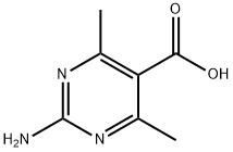 氨基碳酸二甲酯嘧啶羧酸 结构式