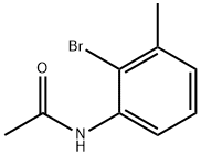 N-(3-BROMO-2-METHYLPHENYL)ACETAMIDE 结构式