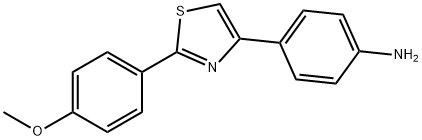 4-(2-(4-METHOXYPHENYL)-1,3-THIAZOL-4-YL)PHENYLAMINE