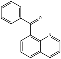 Phenyl(8-quinolyl) ketone 结构式