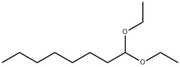 1,1-二乙氧基辛烷 结构式