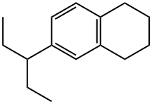 6-(1-Ethylpropyl)-1,2,3,4-tetrahydronaphthalene 结构式