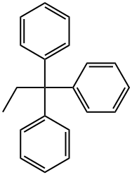 1,1,1-三苯丙烷 结构式