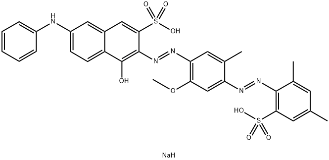 C.I.直接紫51 结构式