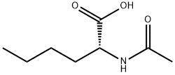 (R)-2-乙酰氨基己酸 结构式