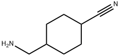 4-(aminomethyl)cyclohexane-1-carbonitrile 结构式