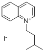 N-异戊基喹啉碘盐 结构式