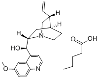 金雞納鹼戊酸鹽 结构式