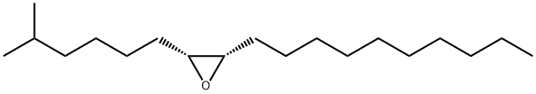 (+)-环氧十九烷 结构式
